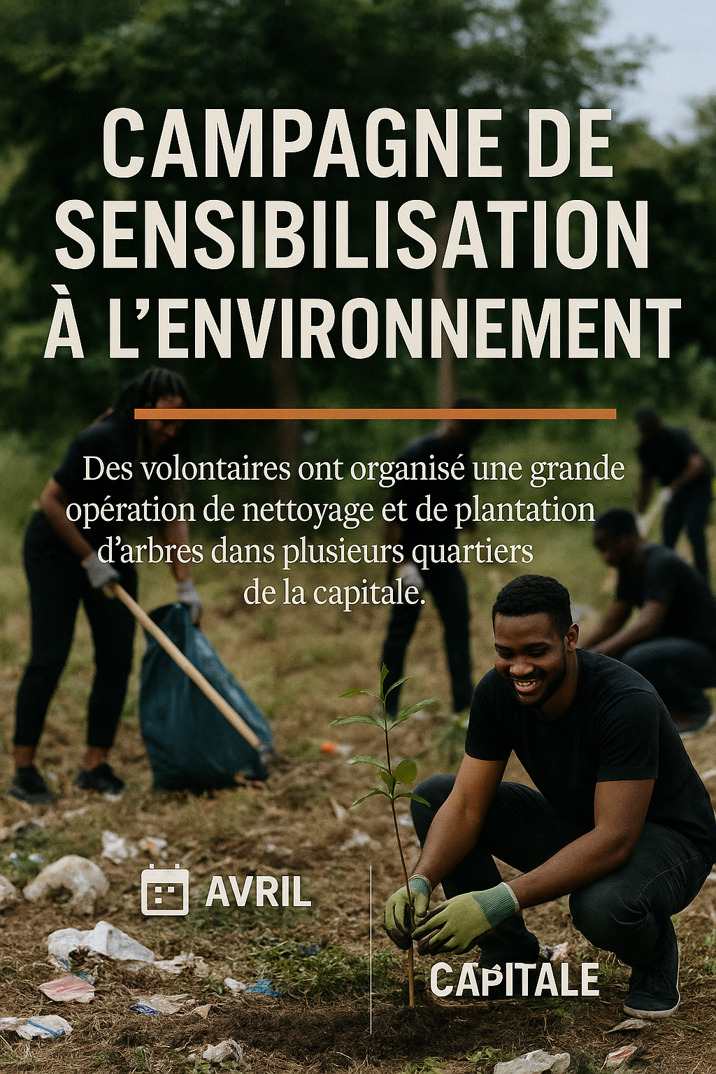 Campagne de sensibilisation à l’environnement